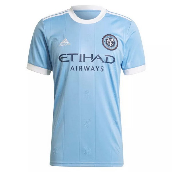 Tailandia Camiseta New York City 1ª Kit 2021 2022 Azul